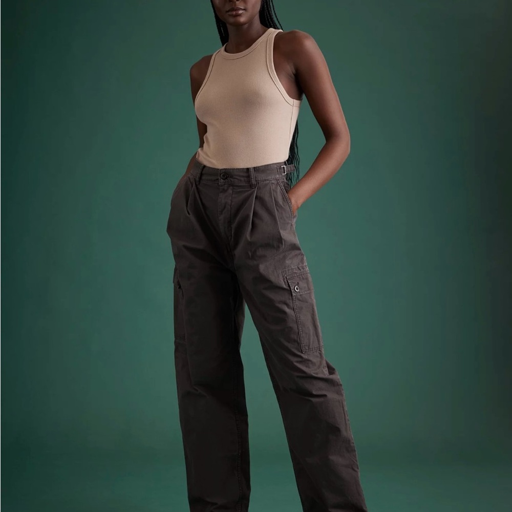 AE77 Premium pleated Cargo Pants